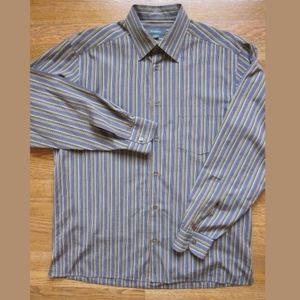 ERMENEGILDO ZEGNA Mens Burgundy Shirt Italy XXL